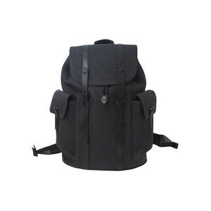 Louis Vuitton Christopher Backpack black taurillon leather